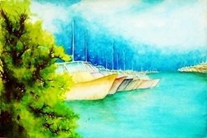 Dawning at Swan River Bank