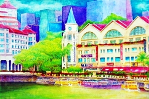 Scenic Clarke Quay